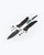 Benchmade 534BK Bugout Vapyr Folding Knife Black Magnacut Drop Point Blade, Black Aluminum Handles