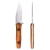 Ocaso Sevra Fixed Blade CPM MagnaCut Blade, Ironwood Handles