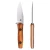 Ocaso Sevra Fixed Blade CPM MagnaCut Blade, Ironwood Handles