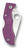 Spyderco Ladybug 3 Folding Knife, Purple Handle - LPRP3