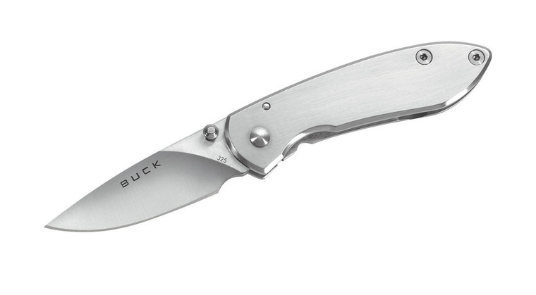 Buck Knives Buck 325 Colleague, Stainless Steel Handles - 0325SSS