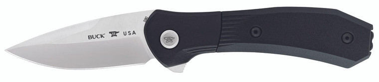 Buck Knives Buck 590 Paradigm Assisted Flipper Knife, Black G10 Handles - 059BRS