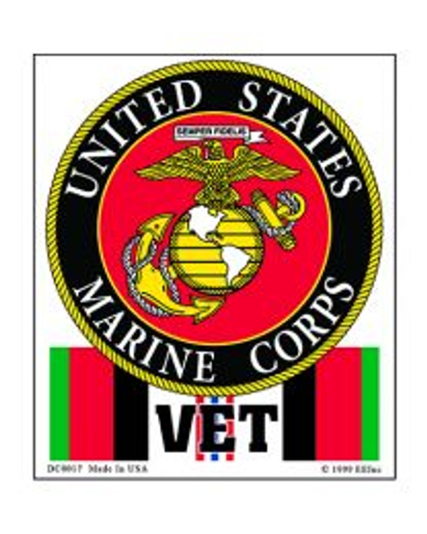 Eagle Emblems Decal - Enduring Freedom USMC - DC0017