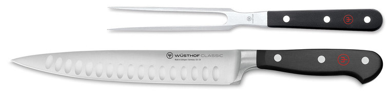 Wusthof Wusthof Classic 2 Piece Carving Set, Hollow Edge - 1120160212