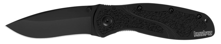 Kershaw 1670TBLK Blur Black Assisted Opening Tactical Knife