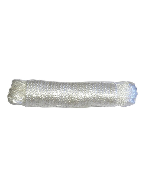  Eder Flag 60 Foot Pre Bagged Rope White 1/4 inch Dia. 
