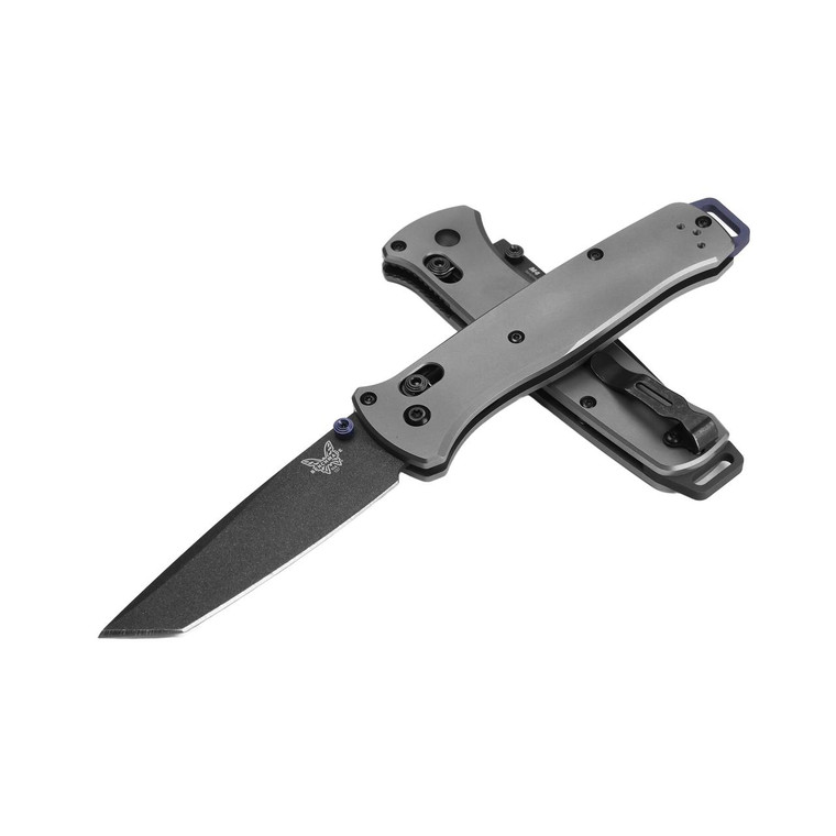  Benchmade 537BK-2302 Bailout Folding Knife, CPM-M4 Tanto Blade, Titanium Handle 