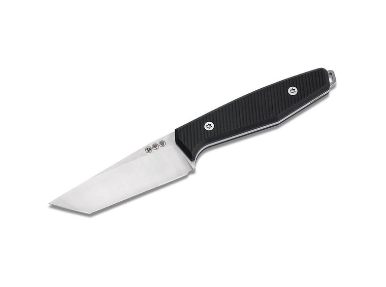  Boker Daily Knives AK1 American Tanto Fixed Blade N690 Blade Steel, Black G10 Handles - 129504 
