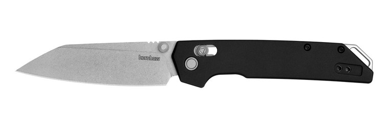  Kershaw 2038R Iridium Folding Knife, D2 Reverse Tanto Blade, Aluminum Handles 