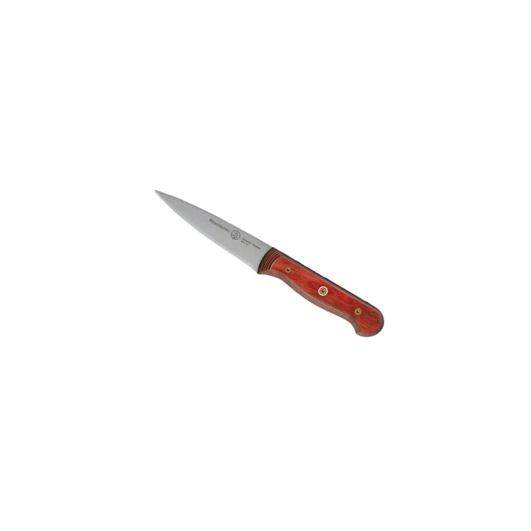 Messermeister Custom 3.5 Inch Parring Knife, Terra Red Handle