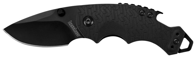 Kershaw 8700BLK Shuffle Black, Black Blade Folding Knife