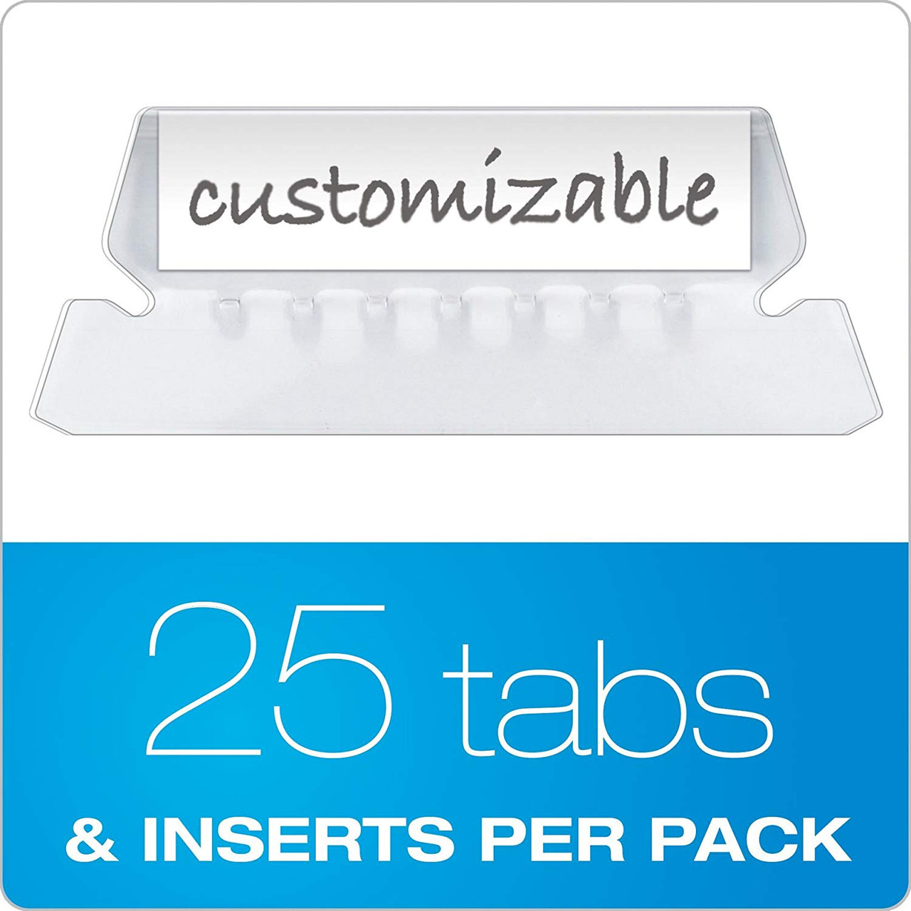 Plastic Identification tabs for 11x17 Haning Files | RP