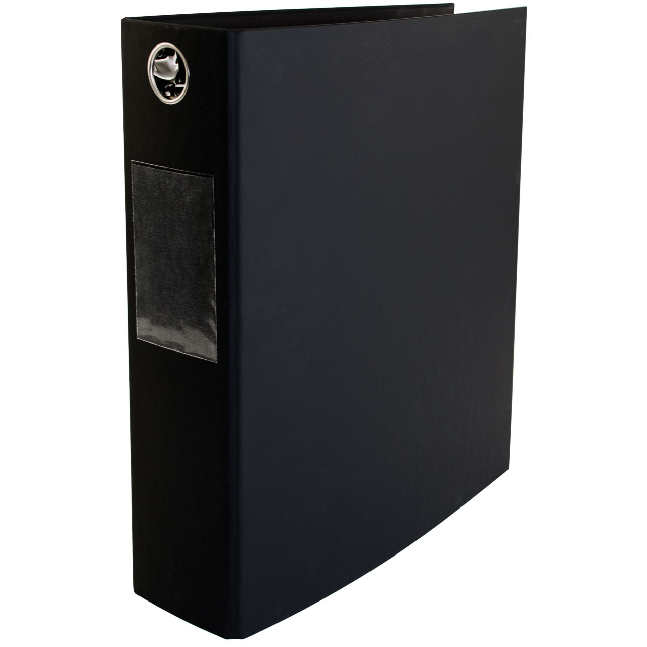 A4 Binder Turned Edge Panel Featuring a 2 Angle-D 4-Ring Black