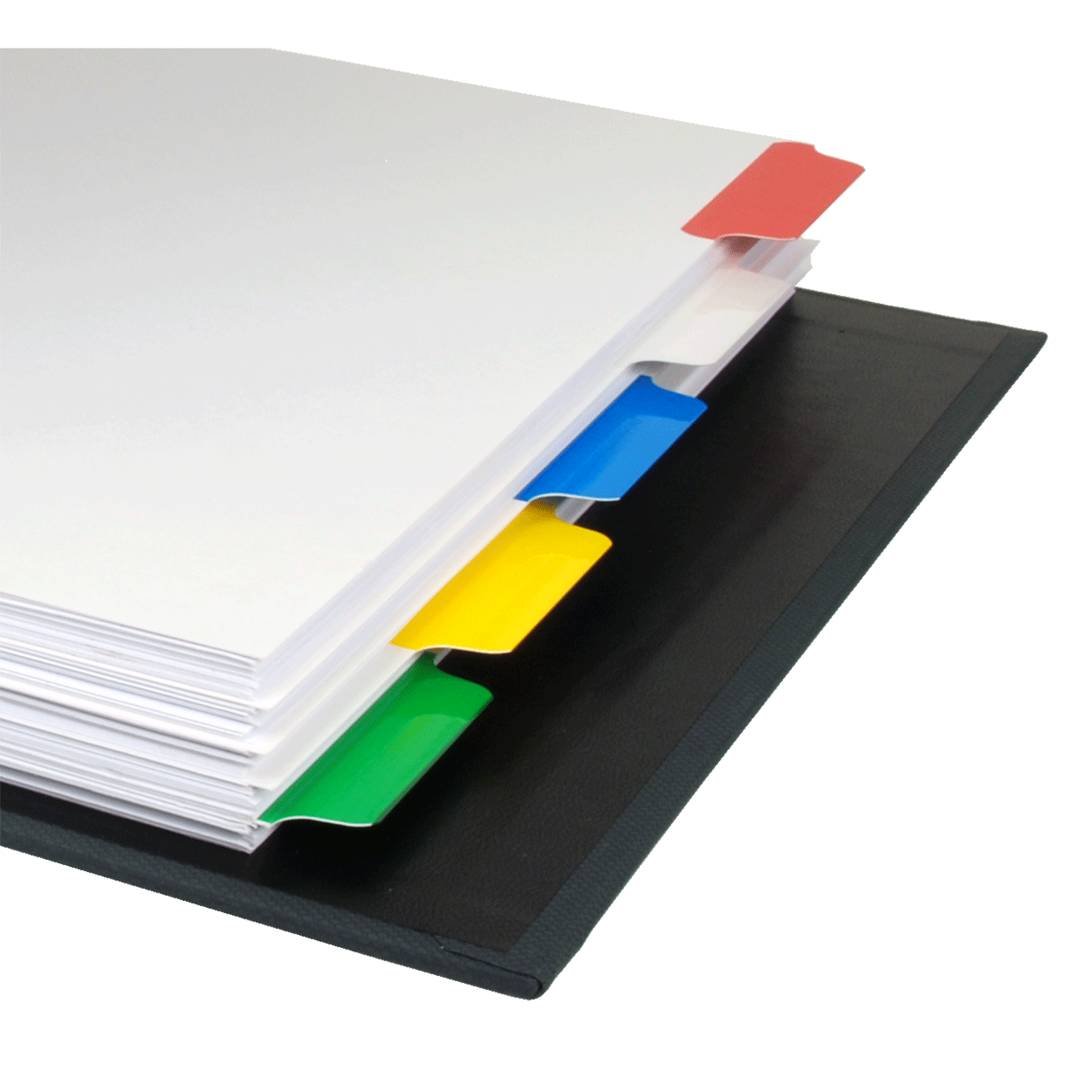 Multi Point Deviders 11x17 Multi Colored 5 Tabbed Dividers (10 per Package) With Holes