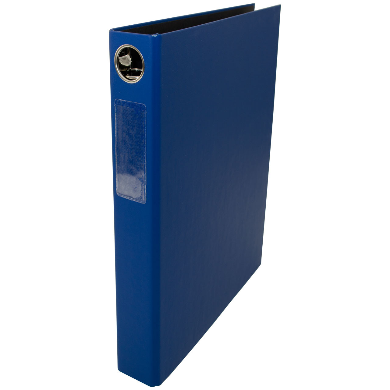 A4 Binder Turned Edge Panel Featuring a 1 Straight-D 4-Ring Blue