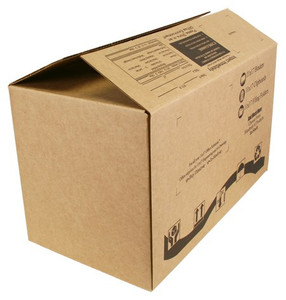 Shipping Box 21.5 x 12 x 13 Corrugated Brown