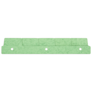 11'' Light Pastel Green End Tabs for Pressboard Binders, 3-Hole 1/5 Cut. (20 per Package)
