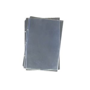 17x11 Sheet Protectors side loading with 3-holes 25 Sleeves Heavy Gauge Non-Archival Clear