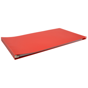 11x17 Binder Polyfite Panel Featuring a 0.5" Round Ring Red Includes 4 binders