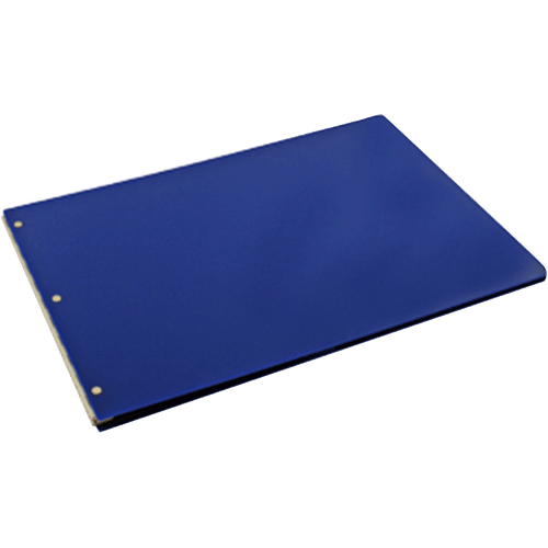 11x17 Screw Post Binder Acrylic Panel with fixed posts Blue