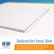 11x17 Binder Dividers With Tabs - 8pc White 8 Tabbed Inserts, Reinforced, and 3 Pre-Punched Holes. Folder Index Dividers For Large Format Tabloid, Ledger Documents. Landscape, Horizontal Orientation