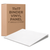 17x11 Binder Vinyl Panel with pockets Featuring a 1" Angle-D Ring White