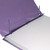11x17 Report Cover Pressboard Binder PaperBoard Panels includes Fold-over Metal Fastener Prairie View Purple Single unit