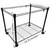 11x17 Black Wire Frame File Cart