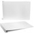 11x17 Landscape Binder Value 2-Pack. Durable Poly 3-Ring Document Organizer with Reinforced Angle D-Ring. White Portfolio Art Binder for Artwork Storage, Tabloid Size Blueprints, and more