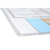 11x17 Sheet Holder side loading with Adhesive Back 10 Sleeves Heavy Gauge Non-Archival Clear