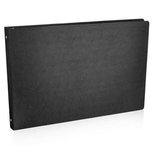  Ruby Paulina 17x11 Binder Poly Panel Featuring a 2 Angle-D  Ring Black : Office D Ring And Heavy Duty Binders : Office Products