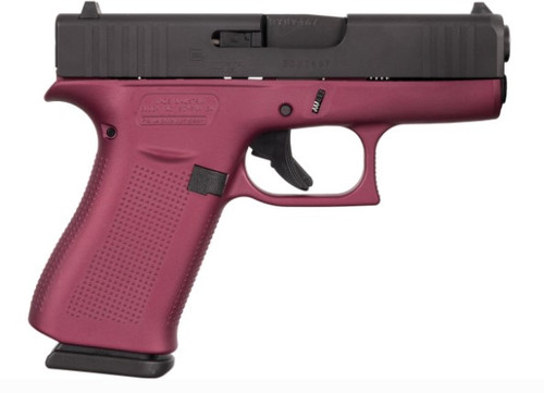 Glock G43X in Black Cherry/Black-2 Glock G43X in Black Cherry/Black-2