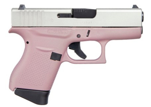 Glock G43 in Pink/Aluminum-3 Glock G43 in Pink/Aluminum-3