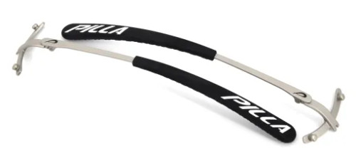 Outlaw X6 WING Rubber Frame, Black/White/Silver