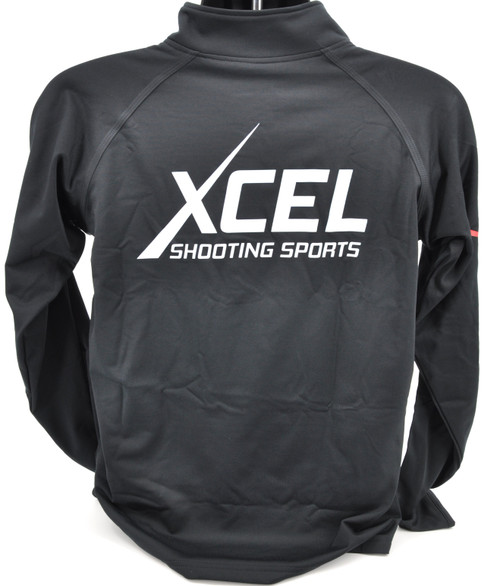 Xcel Heavy Weight 1/4 Zip Pullover Black with Xcel Logo Image