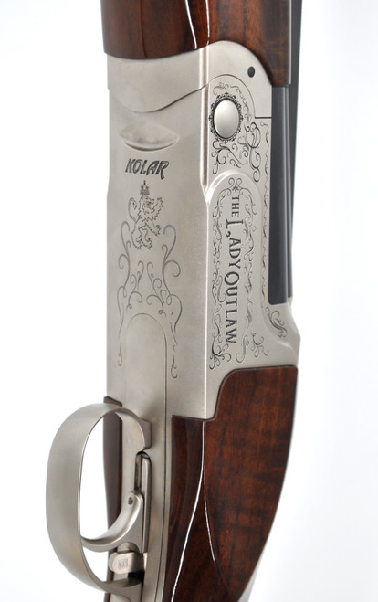 Kolar Lady Outlaw - 32/30 Uncombo Lady Stock RH, Nickel Rec - OUTLAW11