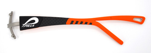 Outlaw X6 Fork Temples - MC Black Orange