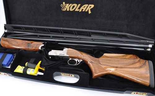 Kolar Max Trap TA High Profile A2 RH Stock 34"Unsingle / 32" O/U Enhanced Nickel Receiver Wood Upgrade K07494
