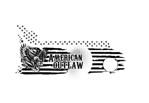 Image of Draft of Kolar American Outlaw Receiver Side plate