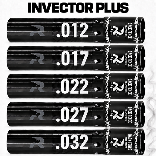 Rhino Back Fence Trap Series choke tubes for Browning Invector Plus Systems in .012, .017, .022, .027, and .032 constrictions