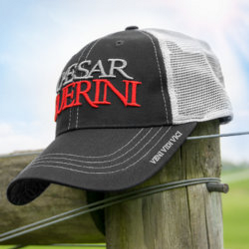 Caesar Guerini Premium Hat - Black Mesh Caesar Guerini Premium Hat - Black Mesh