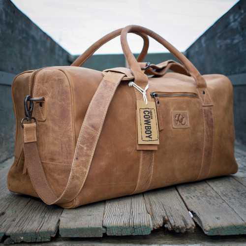 Leather Weekend Bag-1