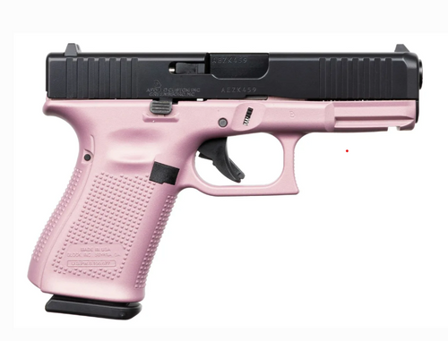 Glock G19 Gen5 in Pink Champagne/Black-1 Glock G19 Gen5 in Pink Champagne/Black-1