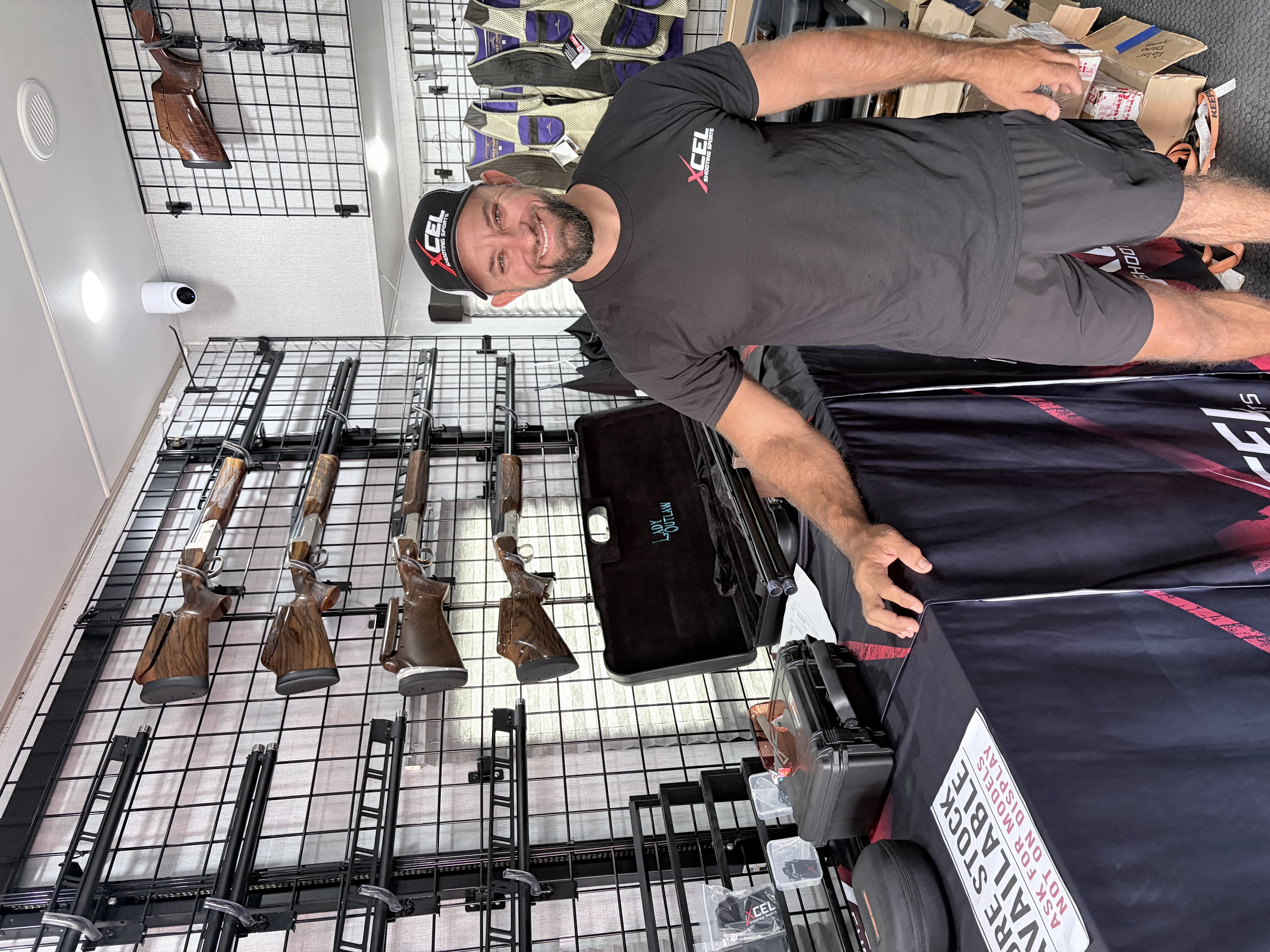 Ken Mills - Xcel Shooting Sports Demo Representative at Cardinal Center in Marengo Ohio