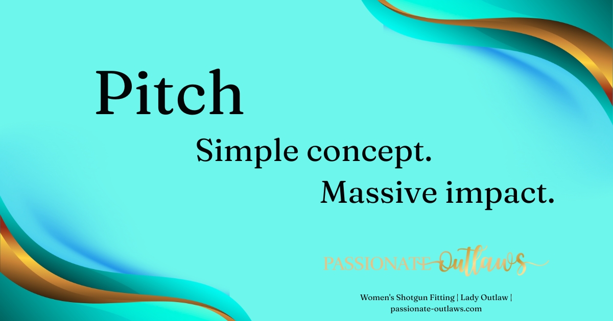 Shotgun Pitch for Women: The Ignored Fit Factor