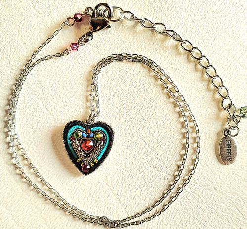Firefly Heart Necklace