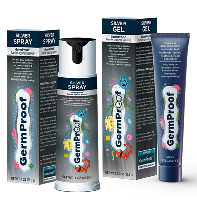 GermProof Silver Spray and Silver Squeeze Gel combo pack
