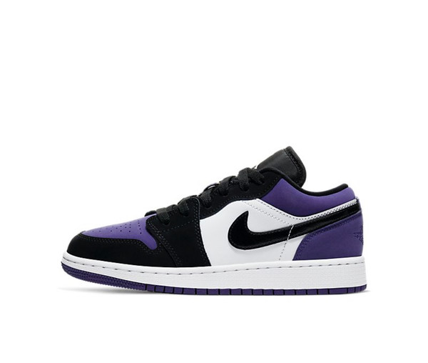 Air Jordan Retro low  #1 Black/Purple
