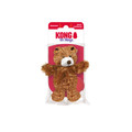 Brown teddy bear plush toy with classic round ears. Shown in its retail packaging.