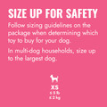 KONG Puppy Goodie Bone w/ Rope Pink